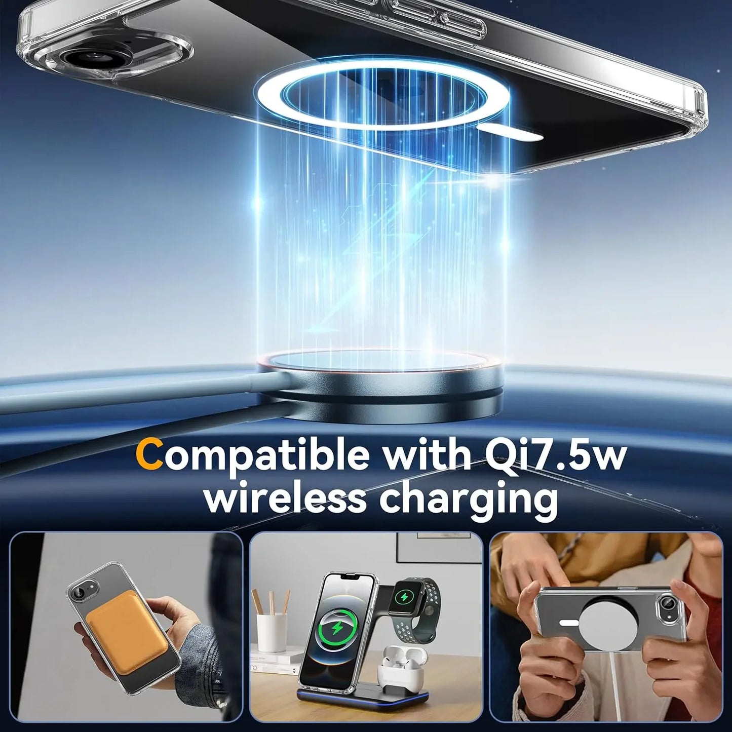 For Magsafe Magnetic Wireless Charging Case For iPhone 16E iPhone16E 5G Shockproof Matte Back Cover Coque