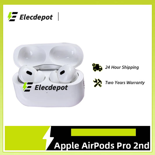 Apple AirPods Pro 2nd Generation with MagSafe Wireless Charging Case Active Noise Cancelling Adaptive Audio Bluetooth 5.3