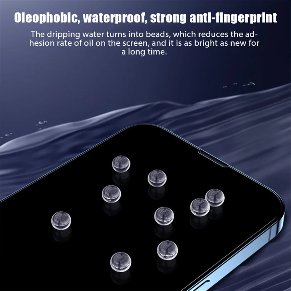 1/3PCS Anti Spy Tempered Glass For iPhone 17 16e 16 15 Pro Max Privacy Screen Protector iPhone 15 14 Plus 13 12 11 Pro Max Antiespia Pelicula de Cristal Templado iPhone15 Pro Front anti-peeping Protective Film