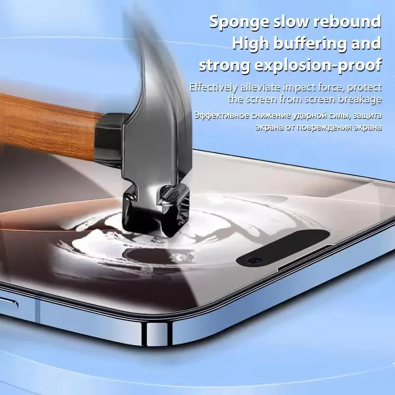 5Pcs Full Cover Hydrogel Film For iPhone 16 14 13 12 11 15 Pro Max Screen Protector For iPhone 17 PRO XR X XS 16 Plus Not Glass