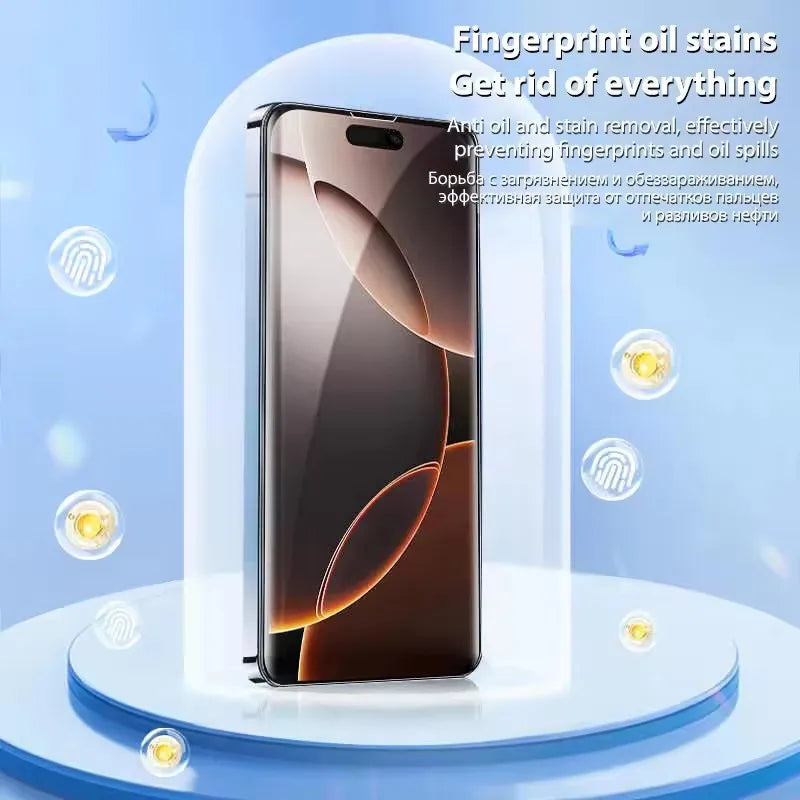 5Pcs Full Cover Hydrogel Film For iPhone 16 14 13 12 11 15 Pro Max Screen Protector For iPhone 17 PRO XR X XS 16 Plus Not Glass