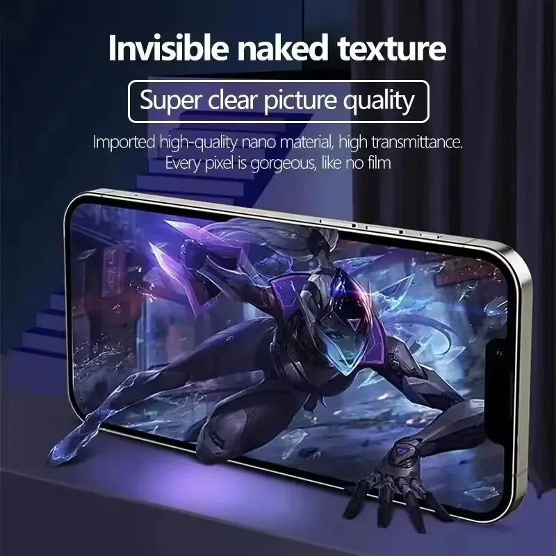 5Pcs Full Cover Hydrogel Film For iPhone 16 14 13 12 11 15 Pro Max Screen Protector For iPhone 17 PRO XR X XS 16 Plus Not Glass