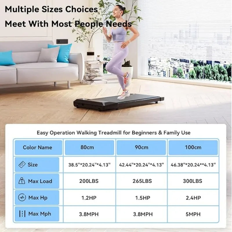 15.75 x 35.43 Inch Running Area Treadmill Pad Running Walking Under Desk Exercise Run Training Walking Treadmill